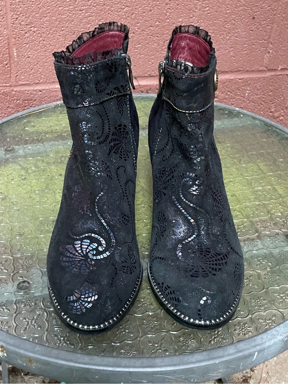 Spring Step L’artiste Dessa Bootie Size 39 - Picture 13 of 15